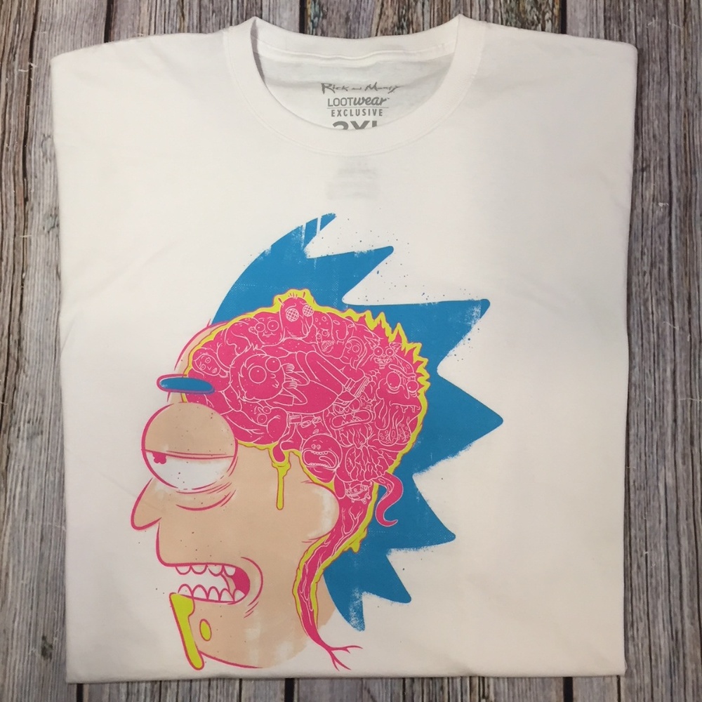 Loot Wear Exclusive Rick and Morty Graphic Tee 3XL